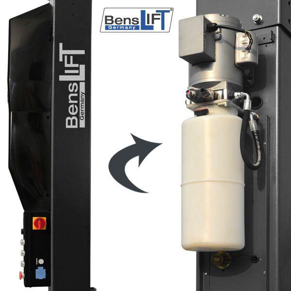 Benslift 2-Säulen Hebebühne 5t BL 2.50